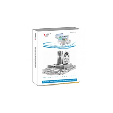Software gestion v3+ tpv + sat+ rma industrial 2 usuarios licencia electro perpetua incluye 1 año matenimiento
