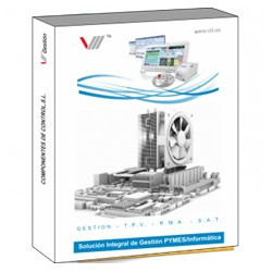 Software gestion v3+ tpv + sat+ rma industrial 10 usuarios licencia electro perpetua incluye 1 año matenimiento