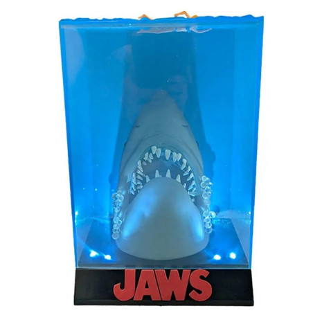 Figura poster 3d sd toys tiburon con luz
