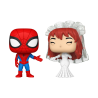 Funko pop marvel superhero couples spider - man & mary jane