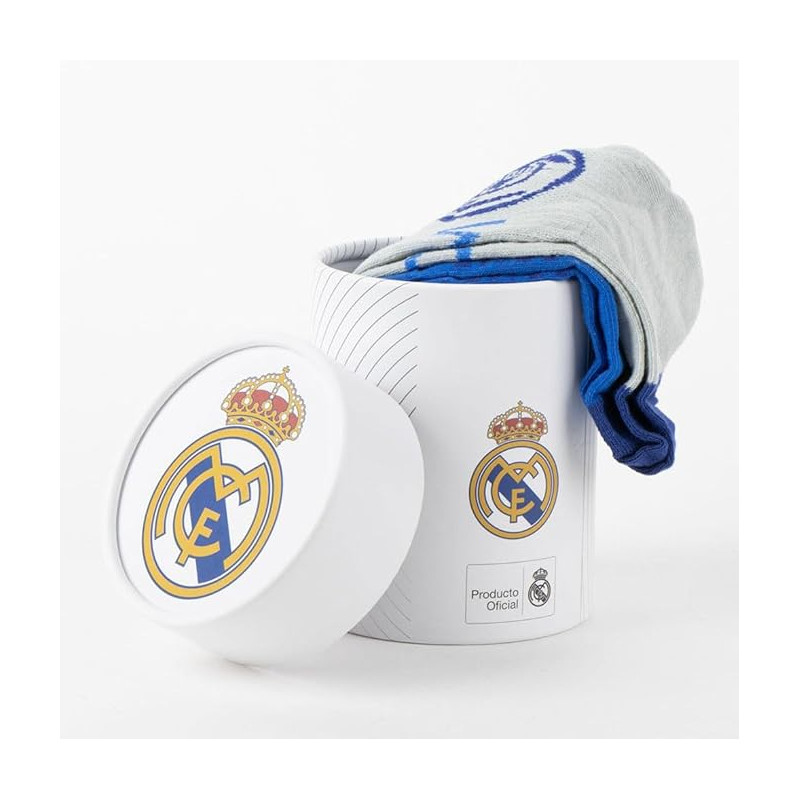 Pack calcetines 3 piezas real madrid