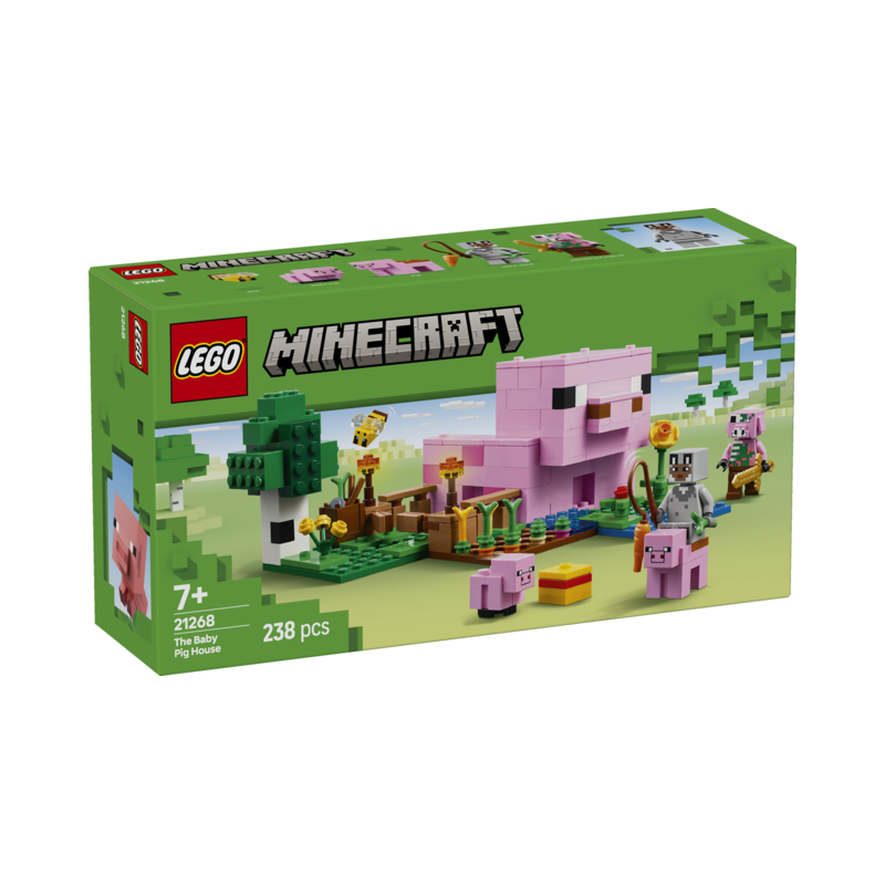 Lego minecraft la casa - cerdo bebé