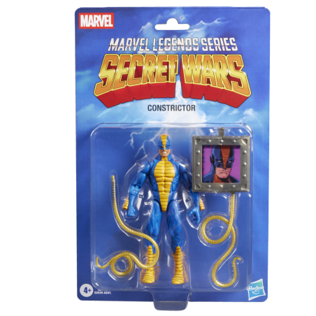 Figura hasbro marvel legends series secret wars constrictor