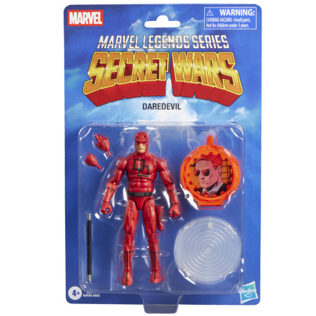 Figura hasbro marvel legends series secret wars daredevil