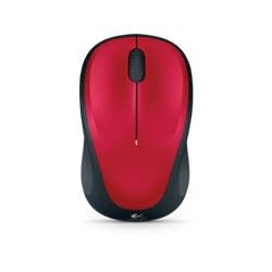 Mouse raton logitech m235 optico wireless inalambrico rojo
