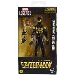 Figura hasbro marvel legends series spider - man iron spider (aaron davis)