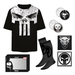 Camiseta corta single jersey set punisher xl