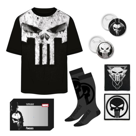 Camiseta corta single jersey set punisher xl