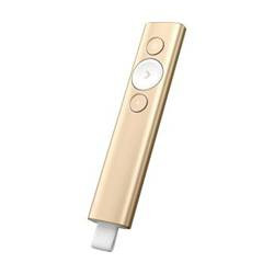 Mando wireless inalambrico logitech spotlight -  universal -  operativo hasta 30m -  oro