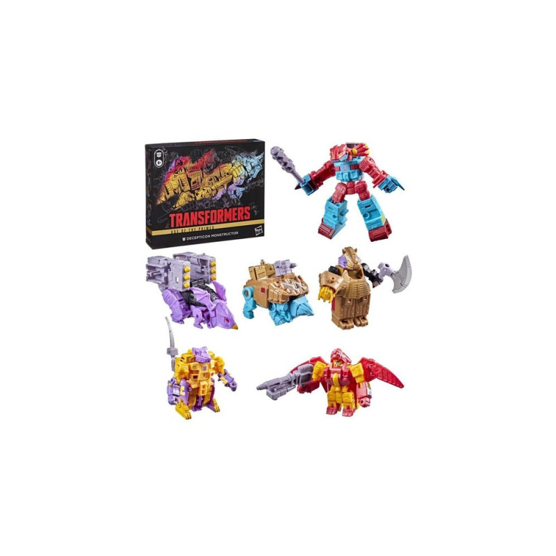 Figuras hasbro transformers age of the prime decepticon monstructor