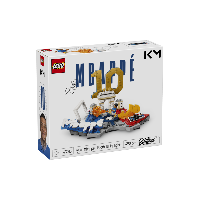 Lego fenómenos del fútbol kylian mbappé