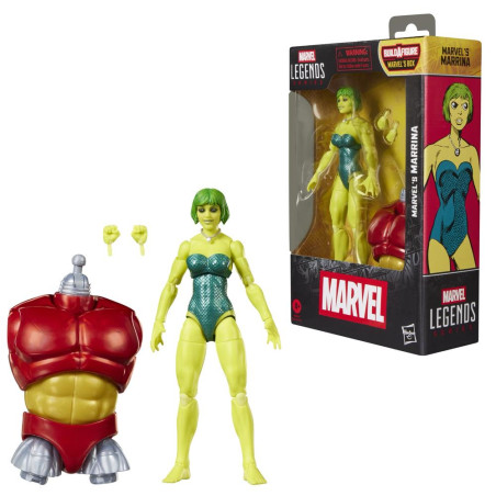 Figura hasbro marvel legends series marvel's marrina