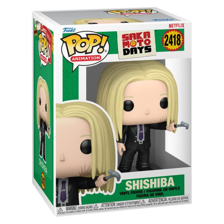 Funko pop animatión: sakamoto days -  shishiba