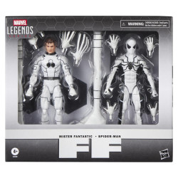 Pack 2 figuras hasbro marvel legends series mister fantastick & spiderman