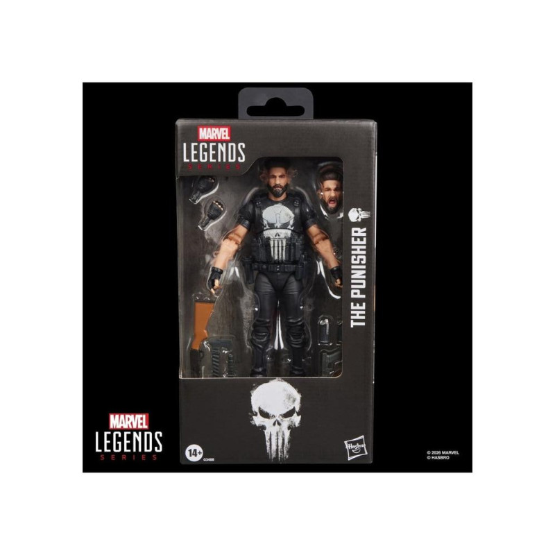 Figura hasbro marvel legends series the punisher