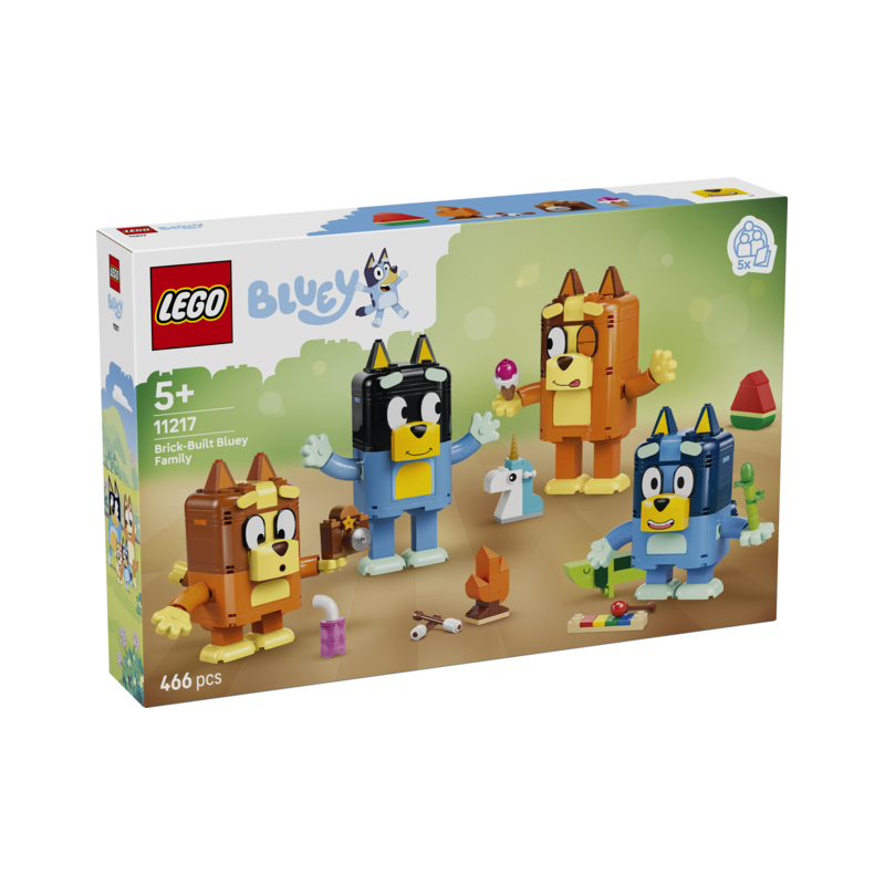 Lego familia de bluey para construir