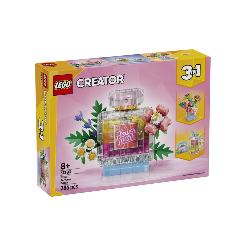 Lego frasco decorativo de perfume