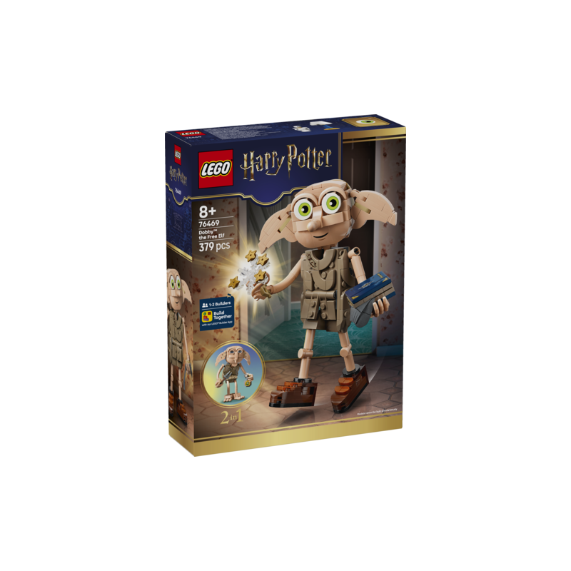 Lego harry potter dobby el elfo libre