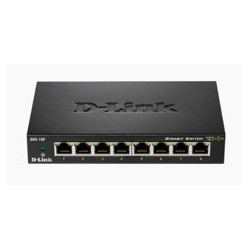 Switch 8 ptos 10 - 100 - 1000 dgs - 108 d - link metal