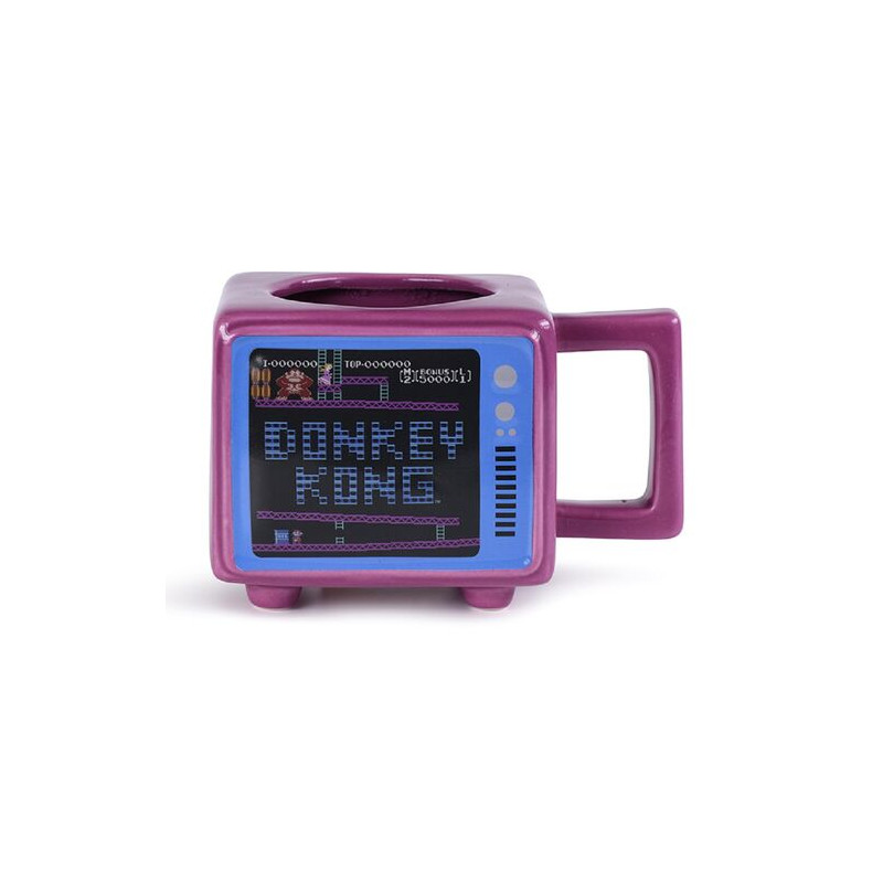 Taza térmica pyramid retro tv donkey kong