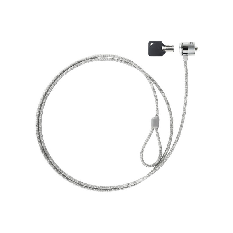 Cable seguridad universal tooq con llave para portatil tqclkc0025 1 -5m