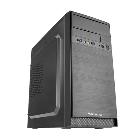 Caja ordenador microatx tacens ac4500 fuente 500w negra