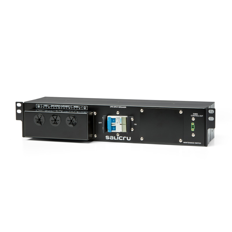 Salicru bm - r 63 a -  by pass  de mantenimiento en formato rack - mural 63a