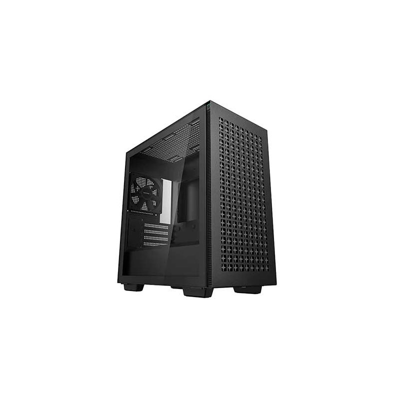 Caja gaming deepcool ch370 cristal templado usb 3.0 negra