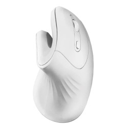 Raton vertical inalambrico mars gaming mmwergoprow blanco