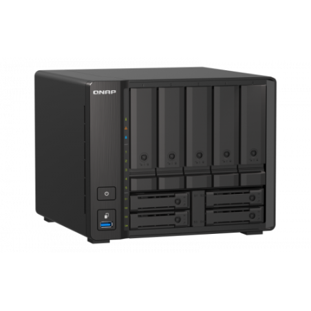 Servidor nas qnap ts - h973ax - 32g 9 bahias