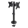 Soporte mesa tooq db1132tn - b vesa 2 brazos hasta 32 pulgadas 100x100mm max 8kg - brazo