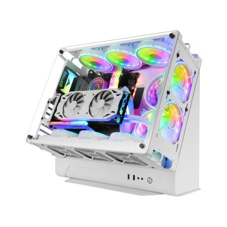 Caja ordenador mars gaming mcz mcb black diseño custom premium sistema modular usb3.0 x1 - usb2.0 x1 - hd audio + mic si