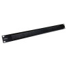 Guia de cable con cepillo phasak para rack armario 19 pulgadas pa 1901