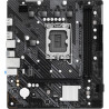 Placa base asrock  h610m - h2 - m2 matx -  2x ddr5 -  lga 1700