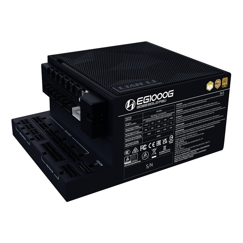Fuente de alimentacion atx lian li edge gold 1000w black hub