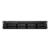 Servidor nas synology rs1221+ 8 bahias 2u rack gigabit ethernet