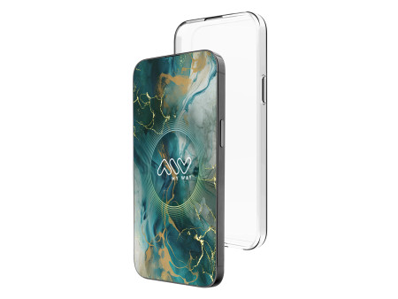Carcasa myway para apple iphone 16 transparente