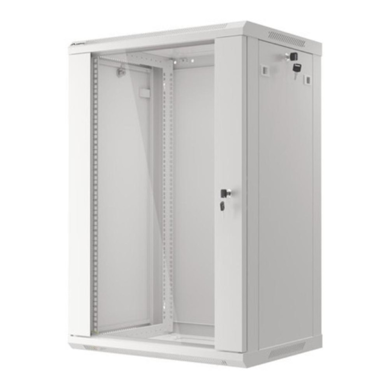 Armario lanberg 19 pulgadas 18u -  600x450 gris
