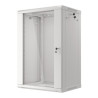 Armario lanberg 19 pulgadas 18u -  600x450 gris