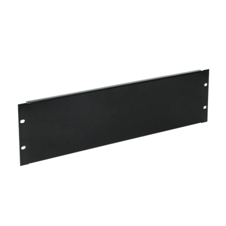 Panel frontal ciego para armario rack 19  pulgadasphasak 3u negro pho 5003