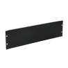 Panel frontal ciego para armario rack 19  pulgadasphasak 3u negro pho 5003