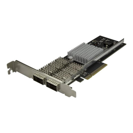 Tarjeta de red startech pex40gqsfdpi 2x qsfp+