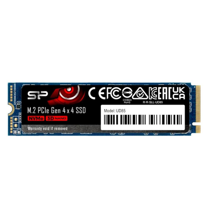 Disco duro interno ssd silicon power ud85 1tb m.2 pci express