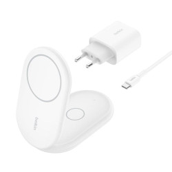 Base de carga inalambrica belkin wiz028vfwh blanca