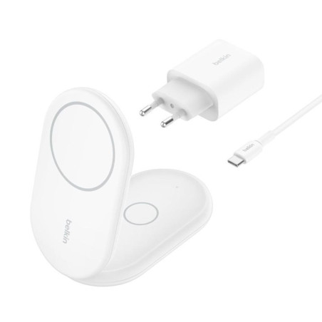 Base de carga inalambrica belkin wiz028vfwh blanca