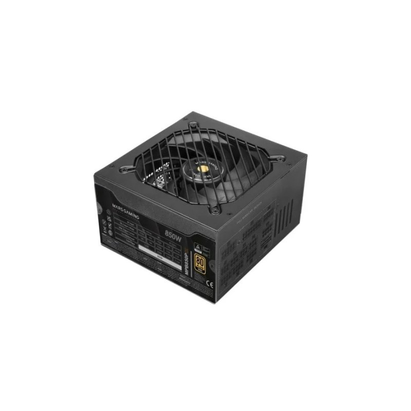Fuente de alimentacion mars gaming 850w  mpb850psi modular 80+ gold