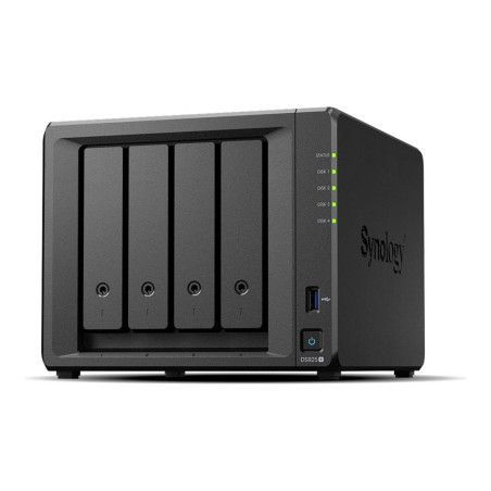 Servidor nas synology disk station ds925+ 4gb 4 bahias gigabit ethernet + 4hd 4tb