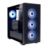 Caja ordenador gaming unykach revelat mesh atx argb cristal templado negra