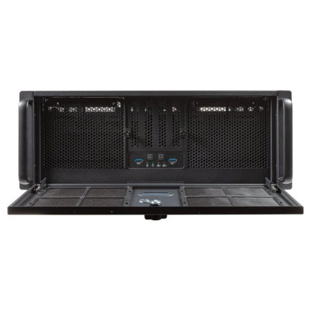 Caja rack unykach 4u 19 pulgadas plata