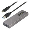 Caja externa startech para ssd m.2 usb tipo c